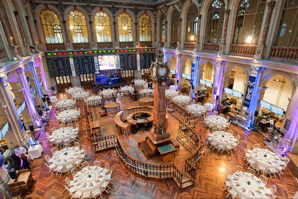Magical DAX vision in the Stock Exchange hall
